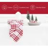 PurpleEssences Buffalo Plaid Cloth Napkins – Mitered Corners – Christmas Holiday Winter – Gingham Check Dinner Napkin – Set of 12-100% Cotton – 18×18 Inch – Reusable Washable – Multi Color(Homestead Plaid Red/White)