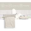 PurpleEssences Set of 12 Hemstitch Cloth Dinner Napkins 100% Cotton – Soft Durable Washable – Ideal for Wedding Christmas Holiday Winter – Perfect Everyday Use Table Linen 18×18 – Blush Pink(Royal Linen)