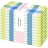 PurpleEssences Buffalo Plaid Cloth Napkins – Mitered Corners – Christmas Holiday Winter – Gingham Check Dinner Napkin – Set of 12-100% Cotton – 18×18 Inch – Reusable Washable – Multi Color(Light Blue Yellow White)