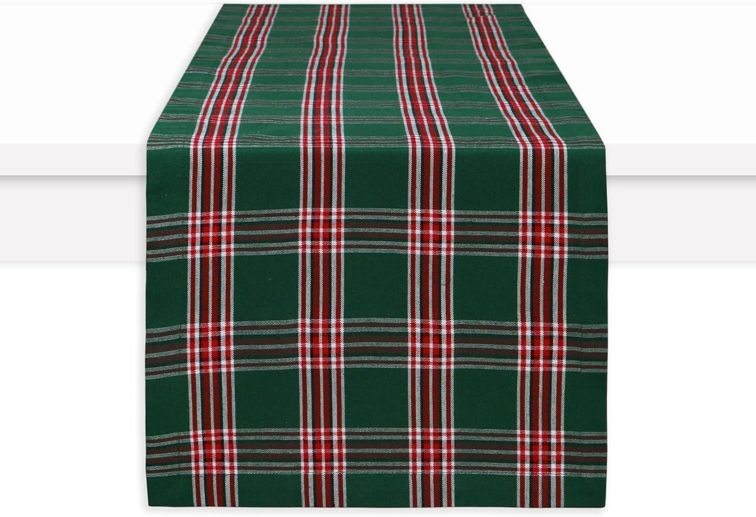 image:imagePurpleEssences 4th of July Buffalo Plaid Table Runner 14 x 90 inch Classic Farmhouse 100 Cotton Checkered Table Runner Veterans Day Red Blue White14 x 108 Inch