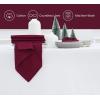 PurpleEssences Set of 6 Cloth Dinner Napkins 100% Cotton 18×18 Inch – Soft Durable Washable – Ideal for Farmhouse Party Christmas Holiday Winter – Perfect Everyday Use Table Linen – St Patricks Green(Burgundy)
