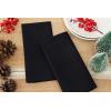 PurpleEssences Set of 6 Cloth Dinner Napkins 100% Cotton 18×18 Inch – Soft Durable Washable – Ideal for Farmhouse Party Christmas Holiday Winter – Perfect Everyday Use Table Linen – St Patricks Green(Black)