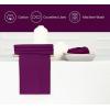 PurpleEssences Set of 6 Cloth Dinner Napkins 100% Cotton 18×18 Inch – Soft Durable Washable – Ideal for Farmhouse Party Christmas Holiday Winter – Perfect Everyday Use Table Linen – St Patricks Green(Purple)