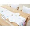 PurpleEssences Bunny Easter Table Runner – 100% Cotton – 14×72 Inch – for Seasonal Kitchen and Dining Spring Table Decor – Bunny