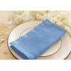 PurpleEssences Set of 6 Hemstitch Cloth Dinner Napkins 100% Cotton – Soft Durable Washable – Ideal for Wedding Spring Easter Summer – Perfect Everyday Use Table Linen 18×18 – Apple Green(Light Blue)
