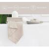 PurpleEssences Set of 6 Hemstitch Cloth Dinner Napkins 100% Cotton – Soft Durable Washable – Ideal for Wedding Spring Easter Summer – Perfect Everyday Use Table Linen 18×18 – Apple Green(Royal Linen)