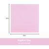 PurpleEssences Set of 6 Hemstitch Cloth Dinner Napkins 100% Cotton – Soft Durable Washable – Ideal for Wedding Spring Easter Summer – Perfect Everyday Use Table Linen 18×18 – Apple Green(Blush Pink)