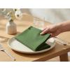 PurpleEssences Set of 12 Cloth Dinner Napkins 100% Cotton 18×18 Inch – Soft Durable Washable – Ideal for Farmhouse Party Spring Easter Summer – Perfect Everyday Use Table Linen – Lavender(Sage Green)