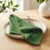 PurpleEssences Set of 12 Cloth Dinner Napkins 100% Cotton 18×18 Inch – Soft Durable Washable – Ideal for Farmhouse Party Spring Easter Summer – Perfect Everyday Use Table Linen – Lavender(Sage Green)