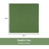PurpleEssences Set of 12 Cloth Dinner Napkins 100% Cotton 18×18 Inch – Soft Durable Washable – Ideal for Farmhouse Party Spring Easter Summer – Perfect Everyday Use Table Linen – Lavender(Sage Green)