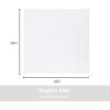 PurpleEssences Set of 12 Cloth Dinner Napkins 100% Cotton 18×18 Inch – Soft Durable Washable – Ideal for Farmhouse Party Spring Easter Summer – Perfect Everyday Use Table Linen – Lavender(White)