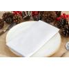 PurpleEssences Set of 12 Cloth Dinner Napkins 100% Cotton 18×18 Inch – Soft Durable Washable – Ideal for Farmhouse Party Spring Easter Summer – Perfect Everyday Use Table Linen – Lavender(White)