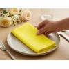 PurpleEssences Set of 12 Cloth Dinner Napkins 100% Cotton 18×18 Inch – Soft Durable Washable – Ideal for Farmhouse Party Spring Easter Summer – Perfect Everyday Use Table Linen – Lavender(Yellow)