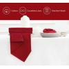 PurpleEssences Set of 12 Cloth Dinner Napkins 100% Cotton 18×18 Inch – Soft Durable Washable – Ideal for Farmhouse Party Spring Easter Summer – Perfect Everyday Use Table Linen – Lavender(Red)