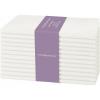 PurpleEssences Set of 12 Cloth Dinner Napkins 100% Cotton 18×18 Inch – Soft Durable Washable – Ideal for Farmhouse Party Spring Easter Summer – Perfect Everyday Use Table Linen – Lavender(Cream)