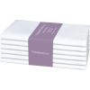 PurpleEssences Set of 12 Cloth Dinner Napkins 100% Cotton 18×18 Inch – Soft Durable Washable – Ideal for Farmhouse Party Spring Easter Summer – Perfect Everyday Use Table Linen – Lavender(White)