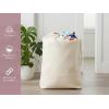 PurpleEssences Laundry Bag Durable Clothes Drawstring Bag Machine Washable Travel Laundry Organizer for Dorm, College, Hamper – Set of 1, 28 x 32 Inch, Laundry Liner Bag – Natural(15 x 28 Inch Laundry Bag)
